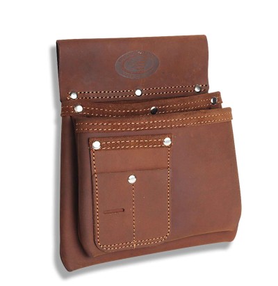 Leather Nail Bag (2 Pocket Large)